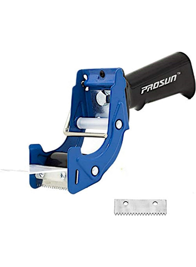 PROSUN Fast Reload 2 Inch Tape Gun Dispenser Packing Packaging Sealing Cutter Blue